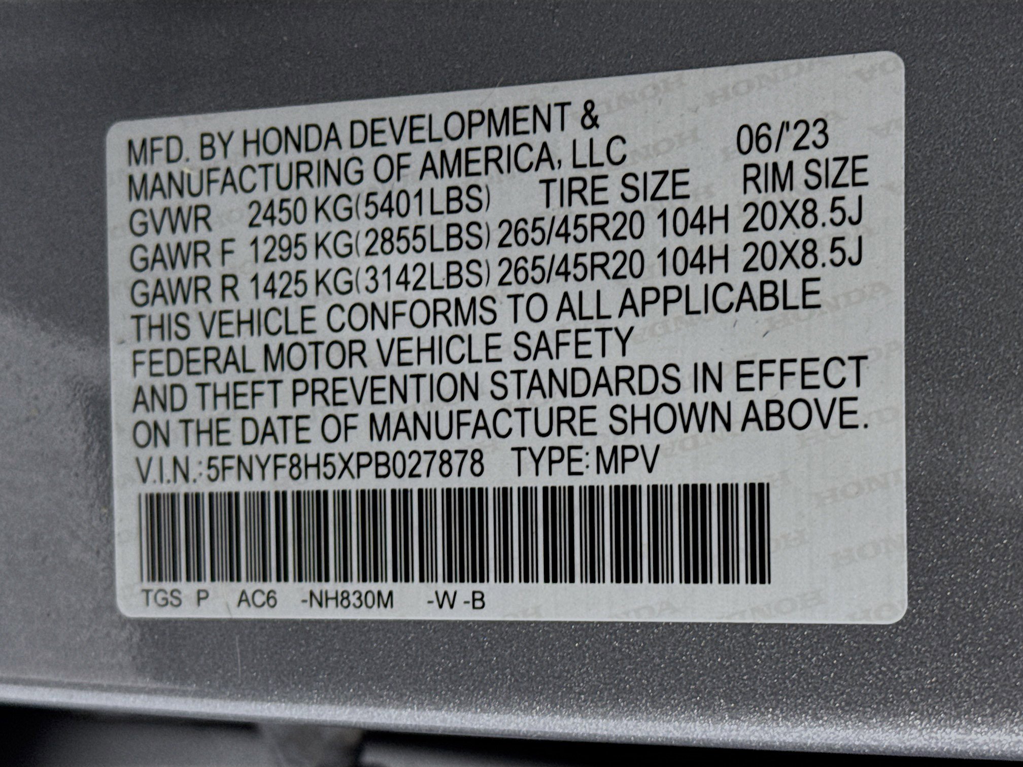 Certified 2023 Honda Passport EX-L image 31