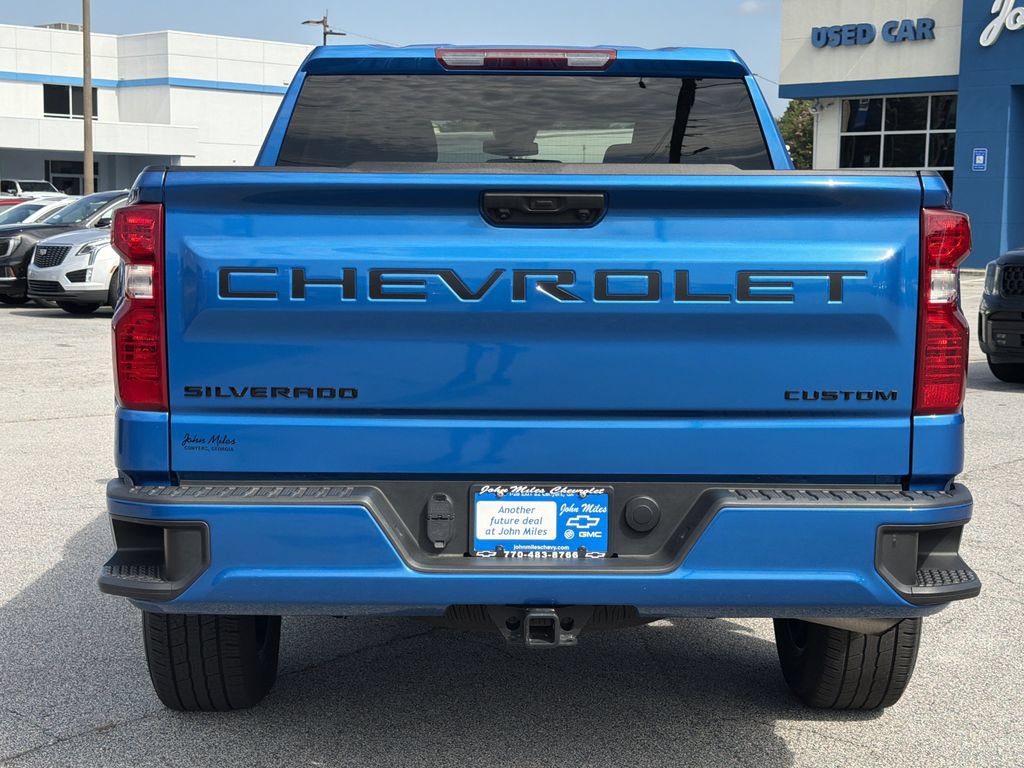 Used 2024 Chevrolet Silverado 1500 Custom w/ LPO, Dark Essentials Package RWD image 19