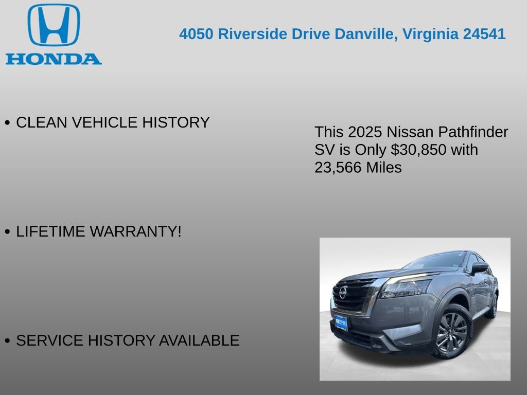 Used 2025 Nissan Pathfinder SV image 7