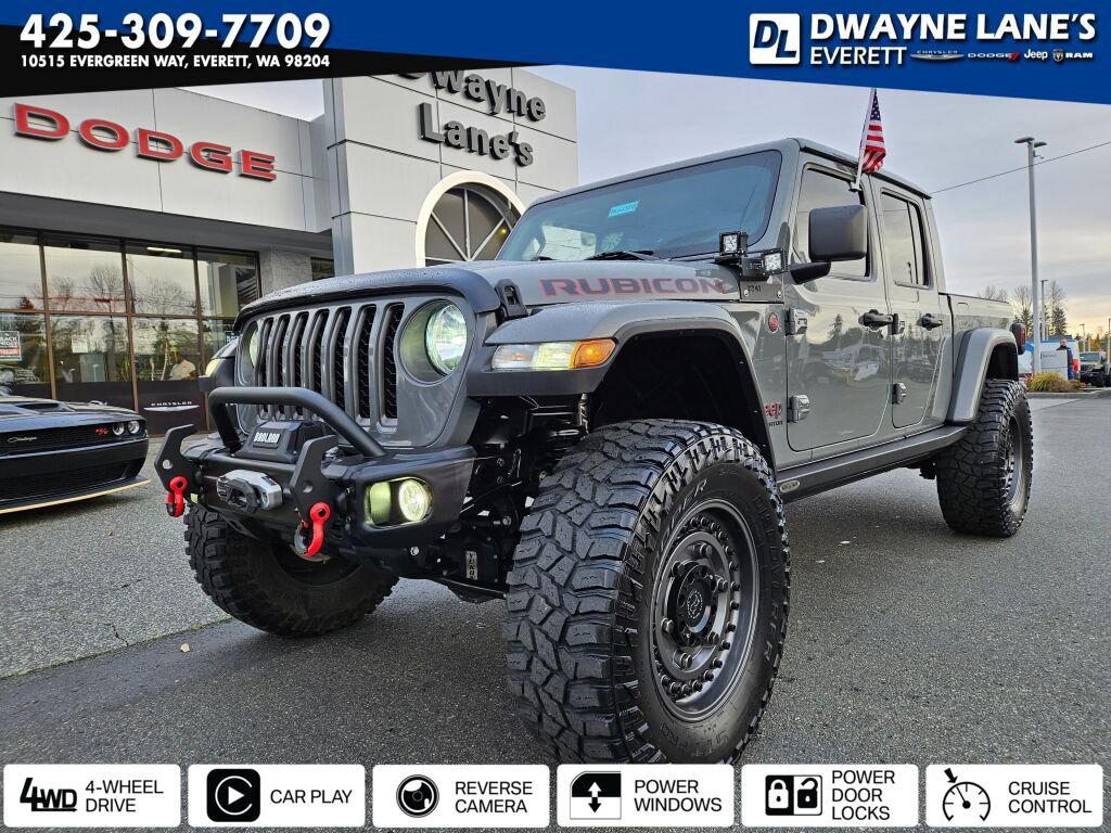 Used 2021 Jeep Gladiator Rubicon w/ Trailer Tow Package