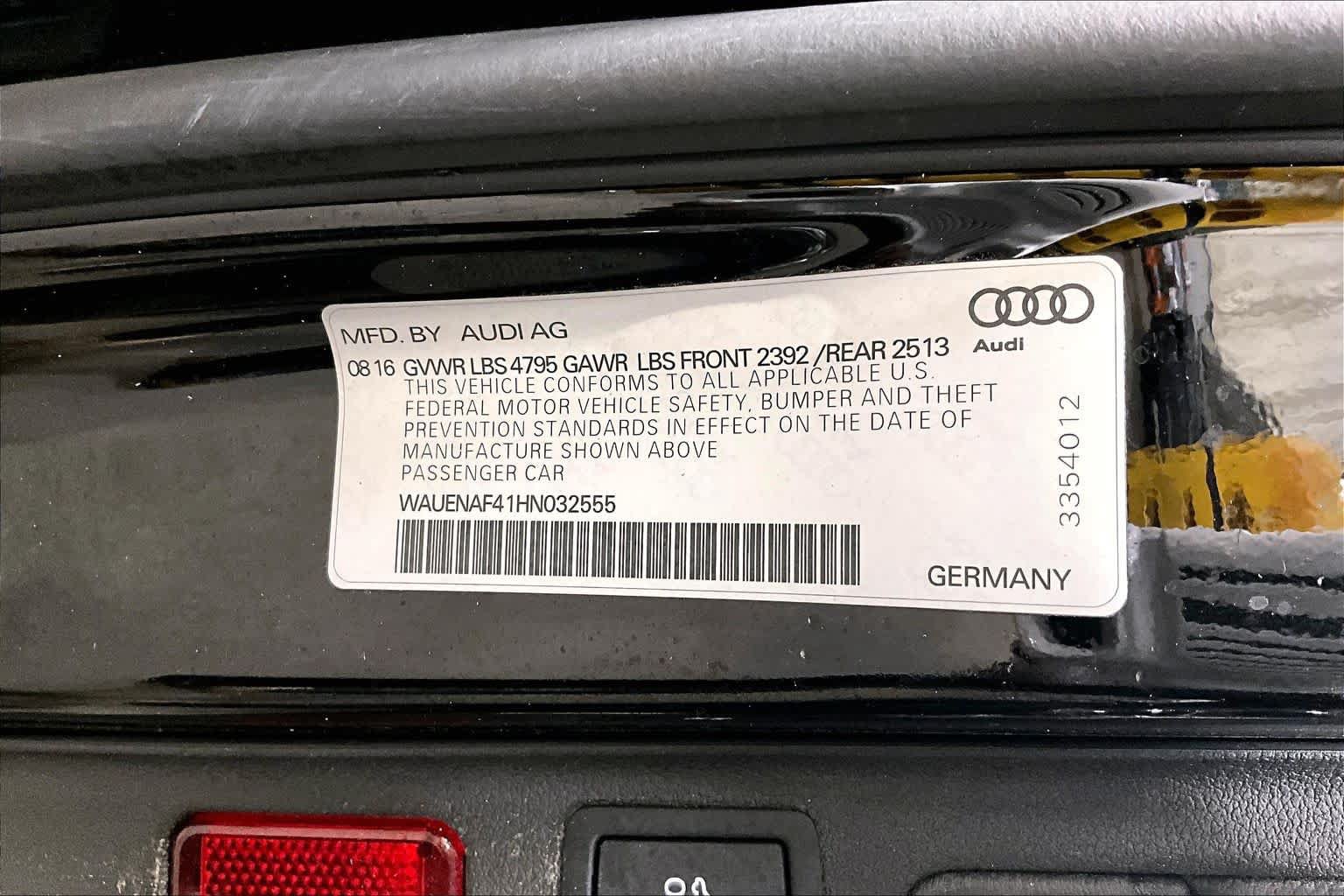 Used 2017 Audi A4 2.0T Premium Plus AWD/4WD image 37