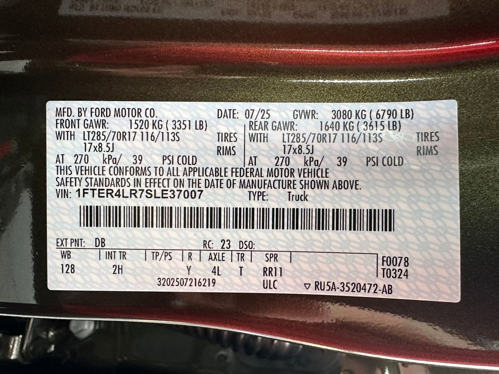 New 2025 Ford Ranger Raptor image 29