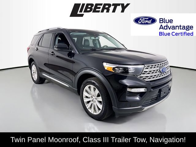 Certified 2021 Ford Explorer Limited w/ Hybrid Equipment Group 310A