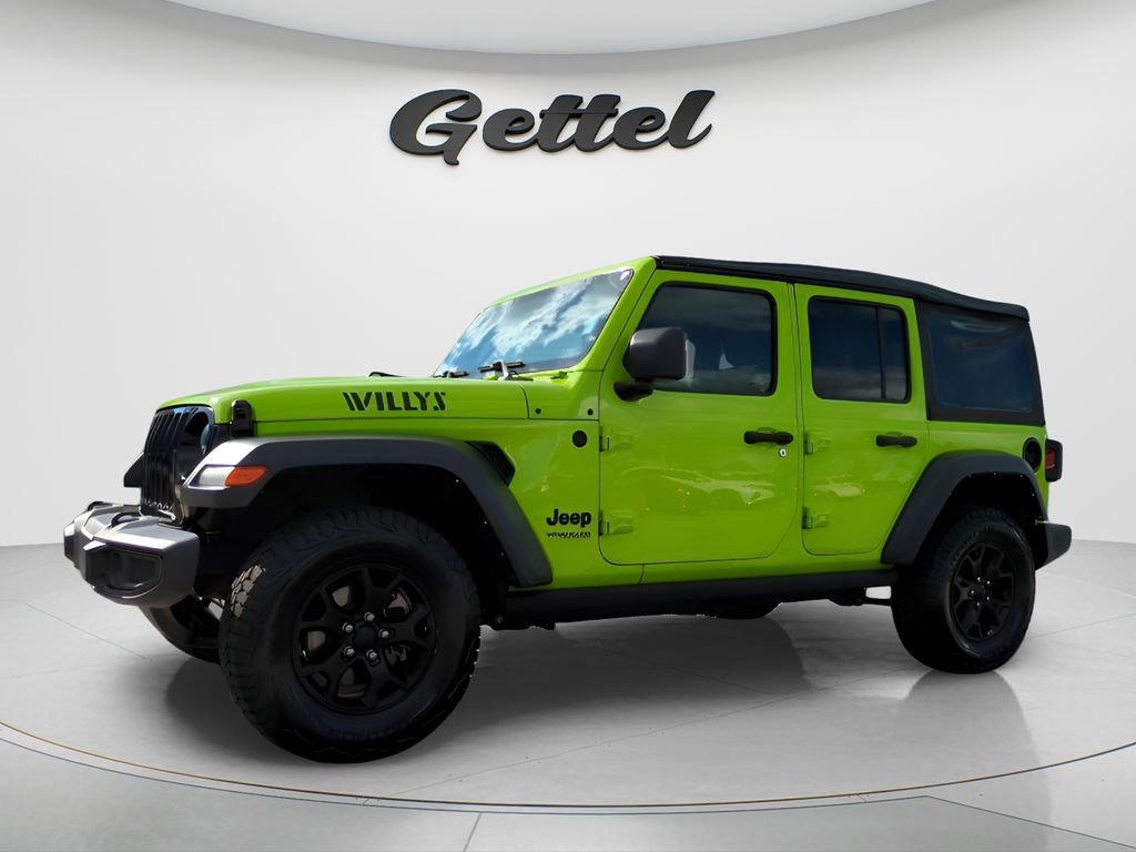 Used 2021 Jeep Wrangler Unlimited Sport image 1
