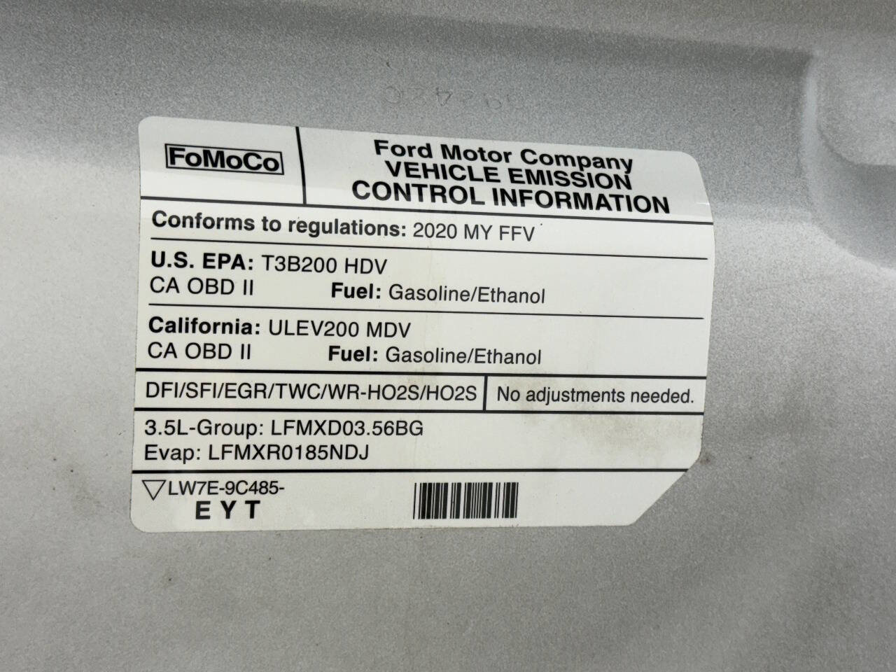 Used 2020 Ford Transit 250 250 3dr SWB Medium Roof Cargo image 84