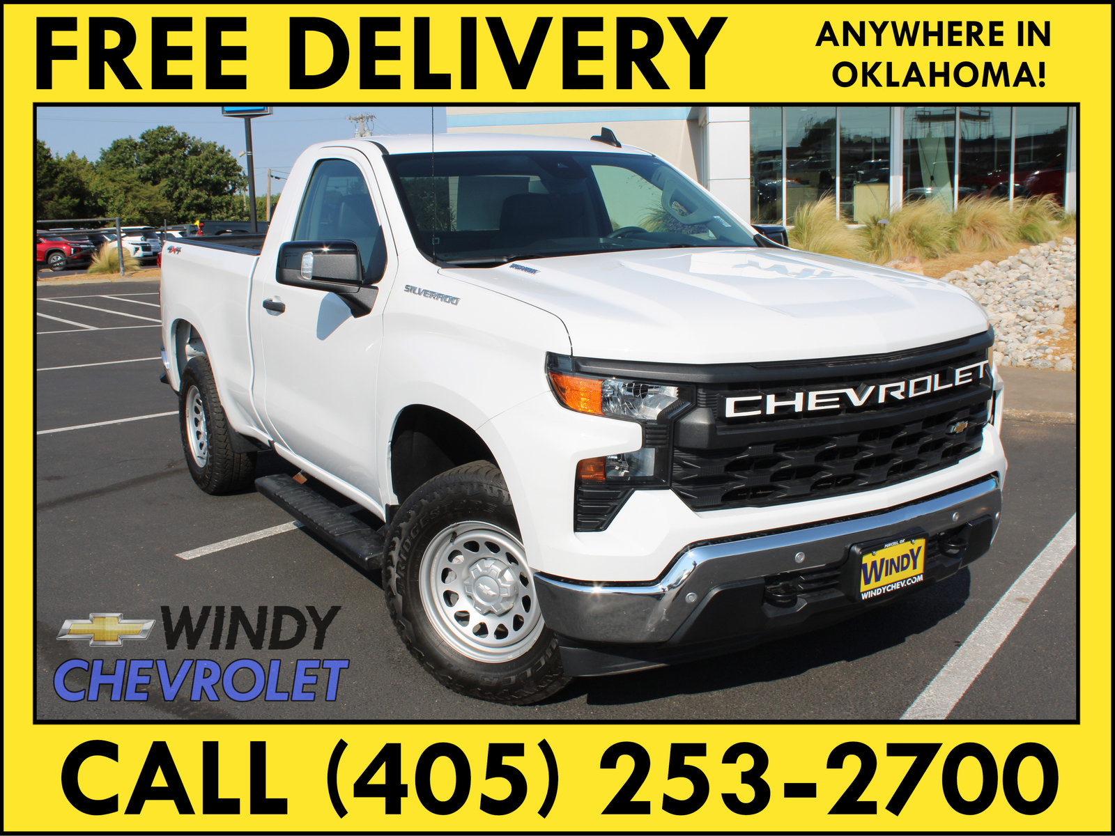 Used 2025 Chevrolet Silverado 1500 W/T w/ WT Safety Package AWD/4WD image 1