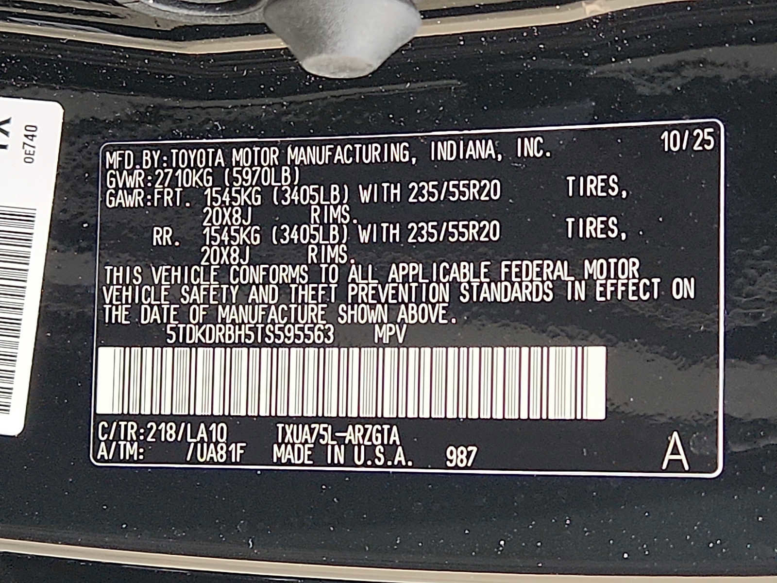Used 2026 Toyota Highlander Platinum AWD/4WD image 27