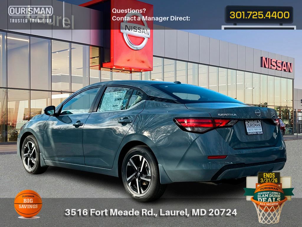 New 2025 Nissan Sentra SV image 3