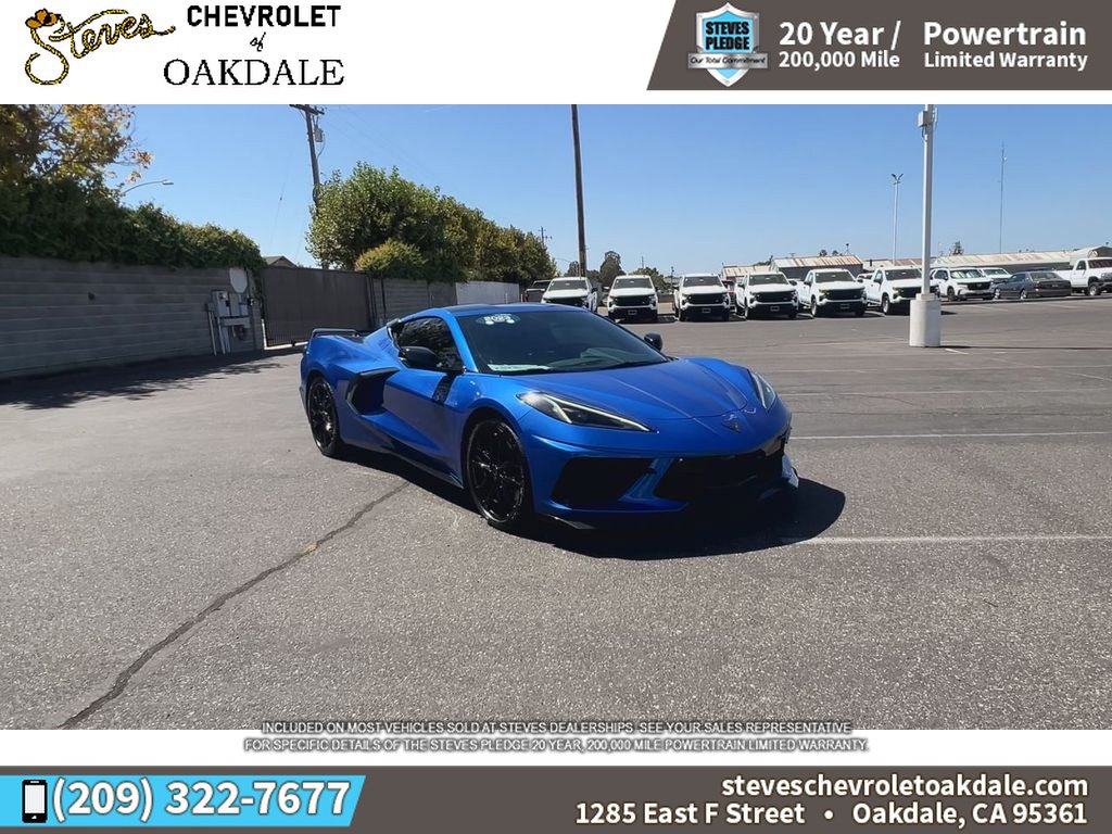 Certified 2023 Chevrolet Corvette Stingray Coupe w/ Z51 Performance Package RWD image 3
