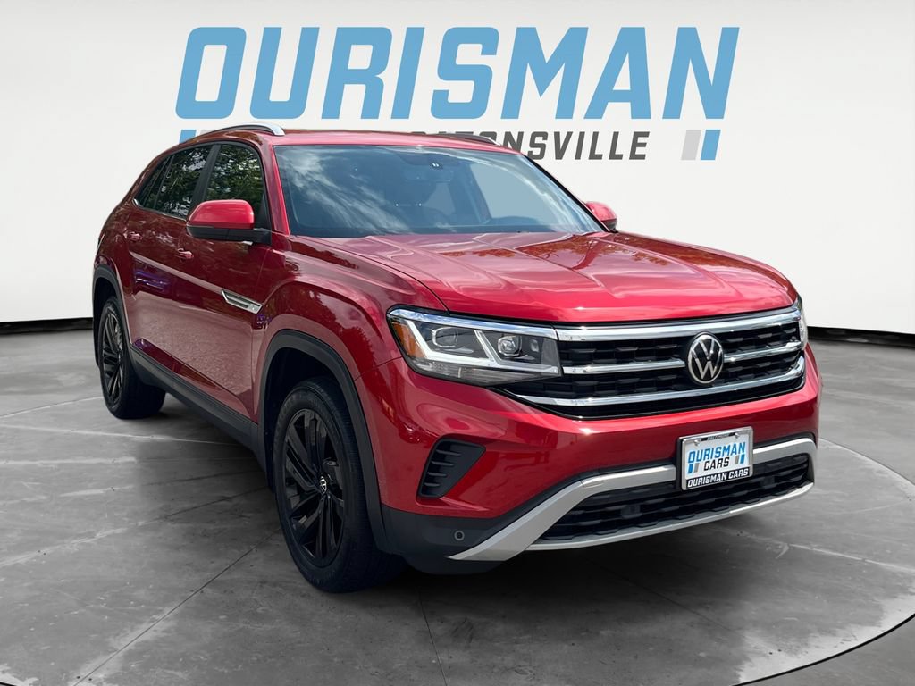 Used 2021 Volkswagen Atlas Cross Sport SE w/ Panoramic Sunroof Package
