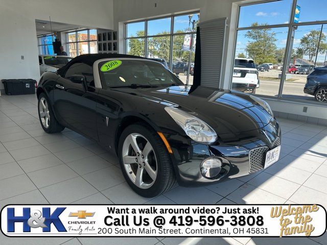 Used 2008 Pontiac Solstice Convertible w/ Premium Package