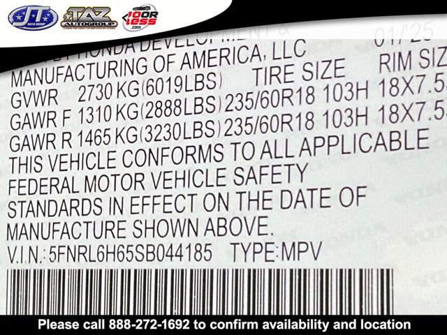 Used 2025 Honda Odyssey EX-L image 22