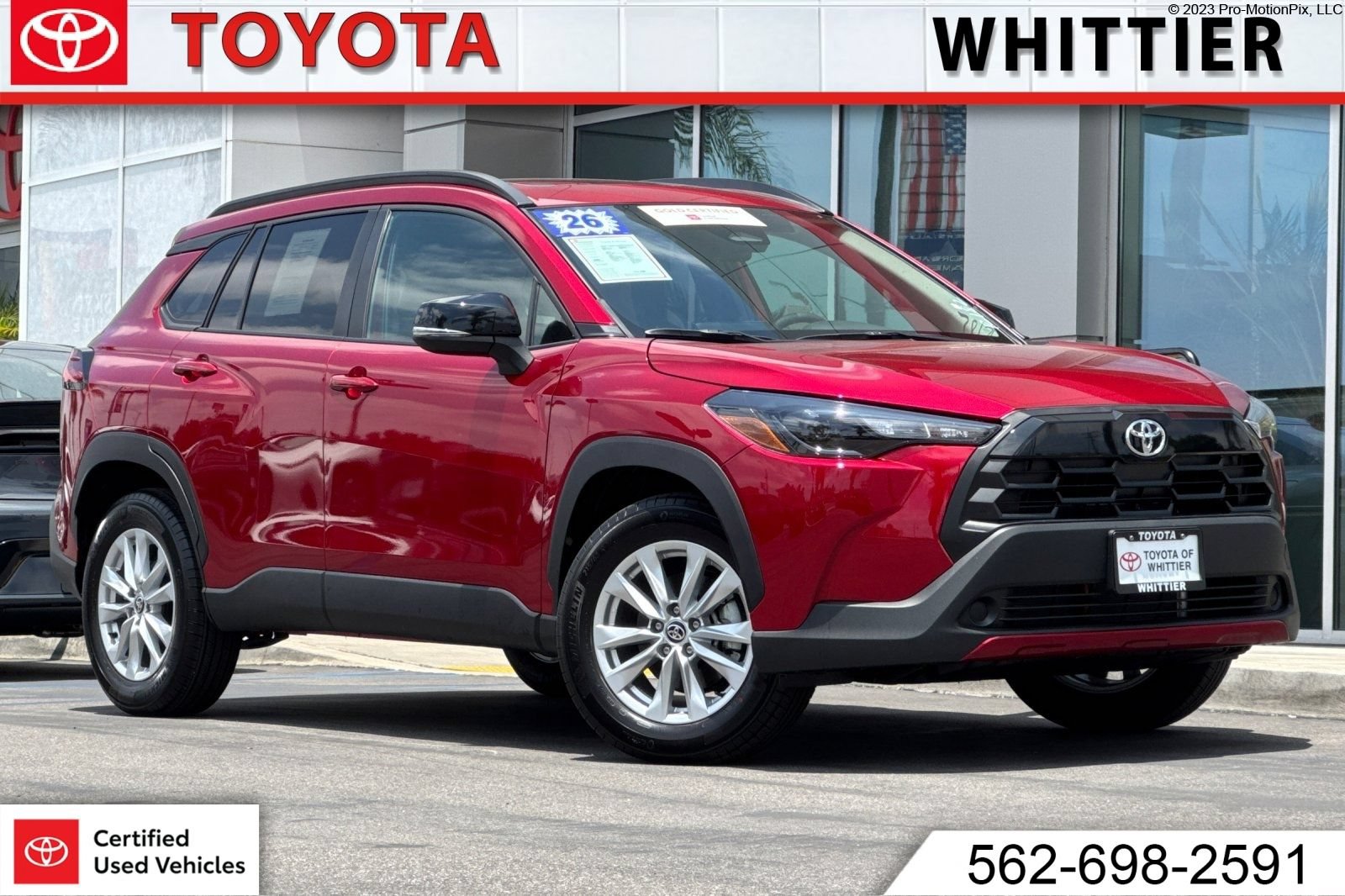 Certified 2026 Toyota Corolla Cross LE w/ Moonroof Package FWD image 1
