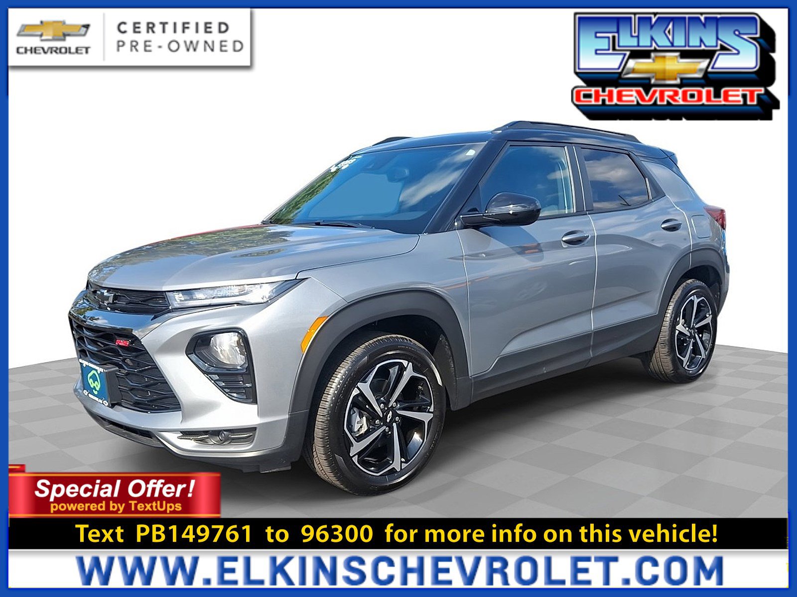 Certified 2023 Chevrolet TrailBlazer RS