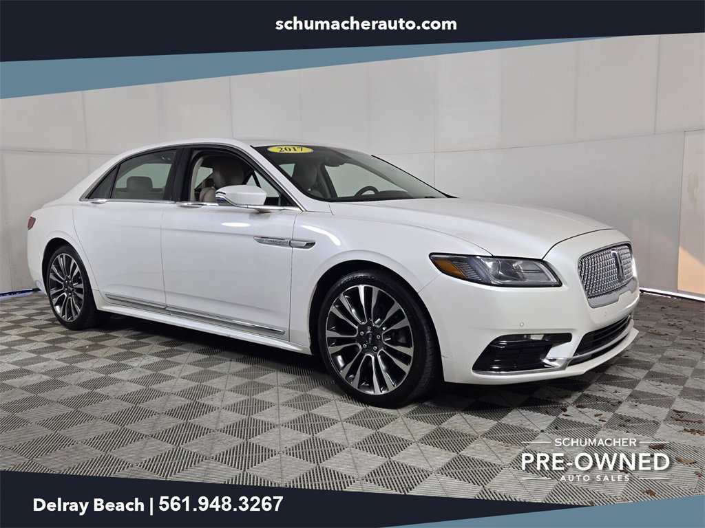 Used 2017 Lincoln Continental Select