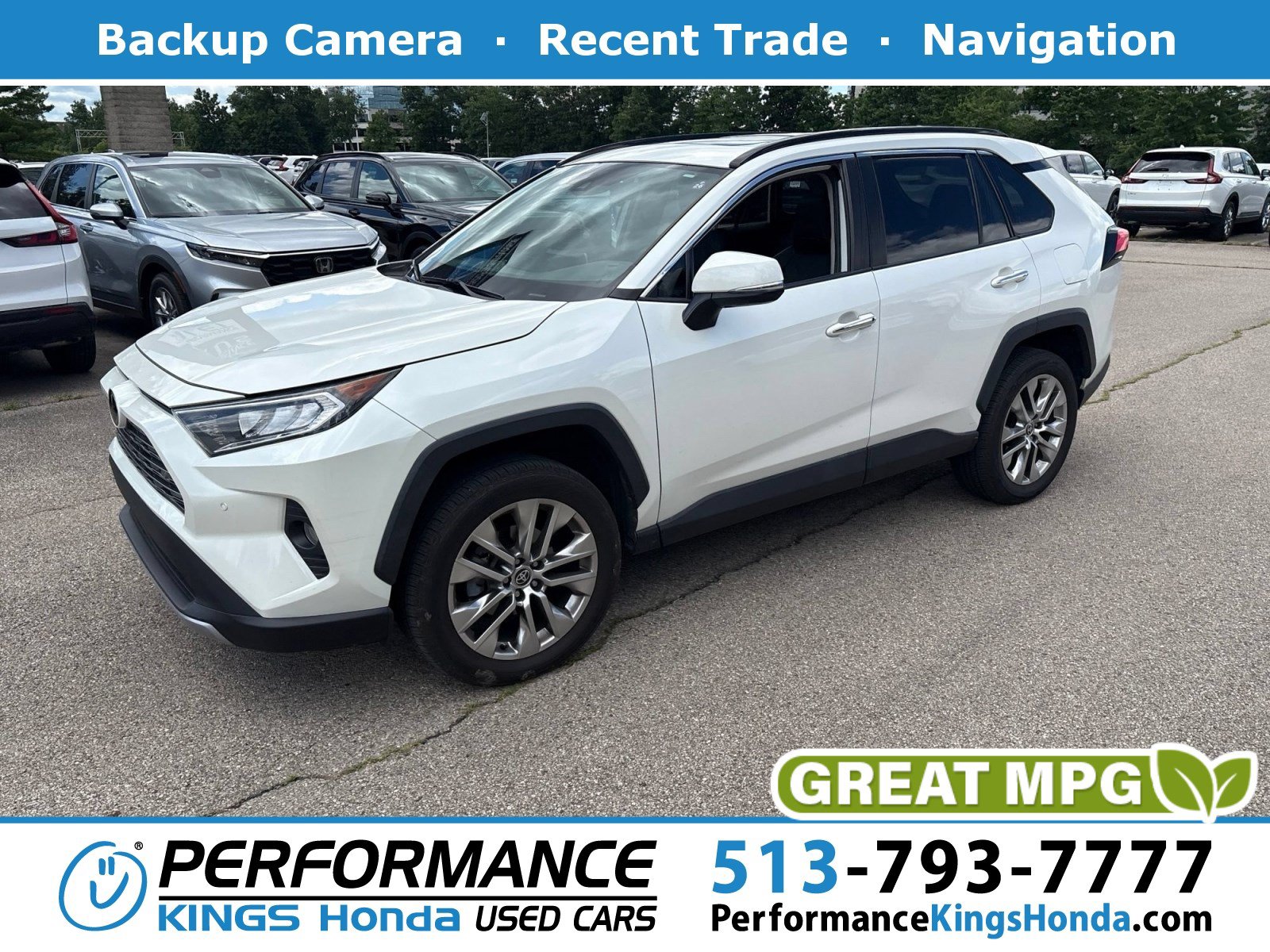 Used 2021 Toyota RAV4 Limited w/ Limited Grade Weather Package FWD image 1