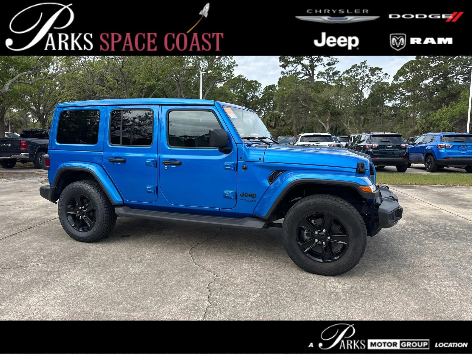Used 2021 Jeep Wrangler Unlimited Sahara
