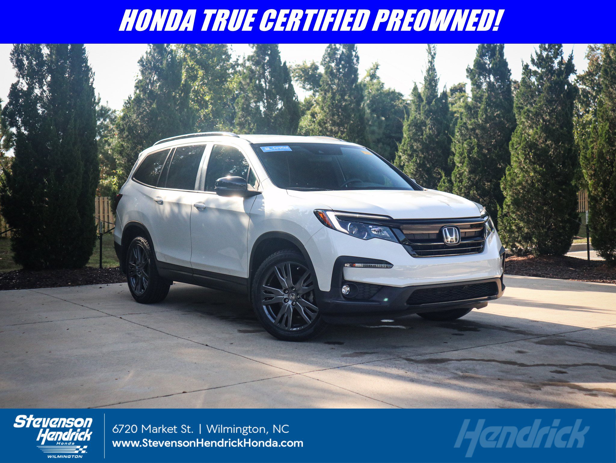 Certified 2022 Honda Pilot Sport