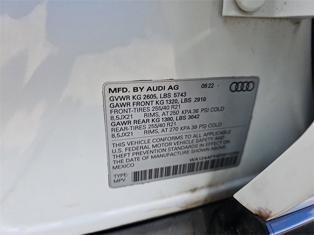 Used 2023 Audi SQ5 Premium Plus w/ Premium Plus Package image 37