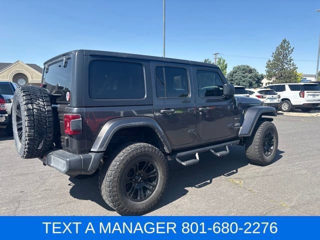Used 2018 Jeep Wrangler Unlimited Sahara w/ Cold Weather Group AWD/4WD image 6