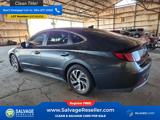 Used 2021 Hyundai Sonata Blue FWD image 3