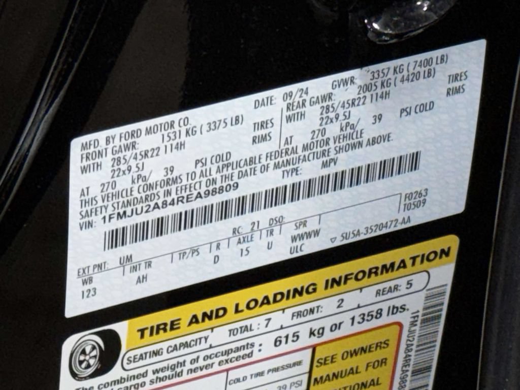 Used 2024 Ford Expedition Limited AWD/4WD image 34