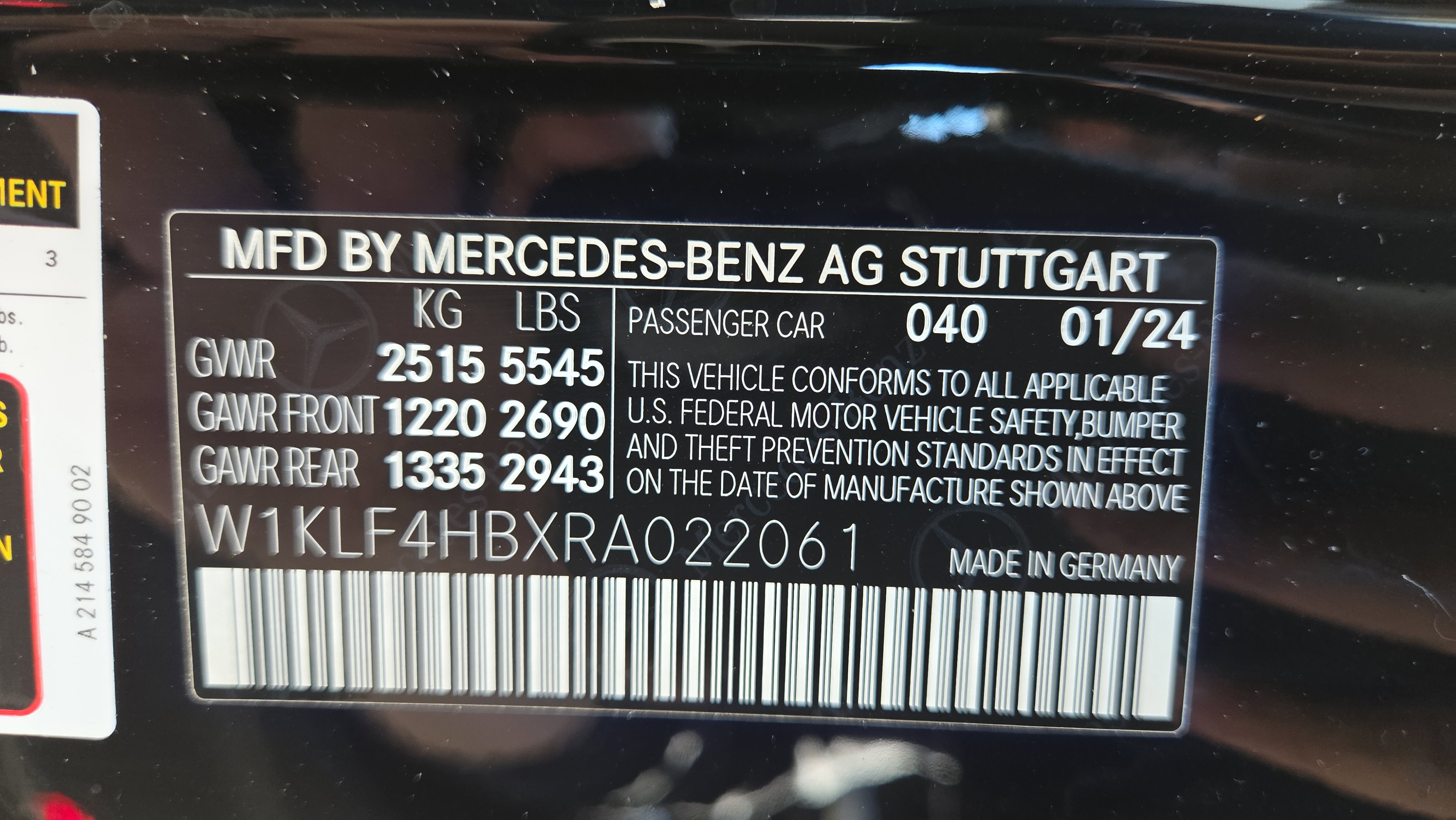 Certified 2024 Mercedes-Benz E 350 E 350 image 36