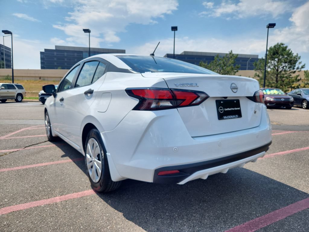 Certified 2025 Nissan Versa S w/ Trunk Package FWD image 3