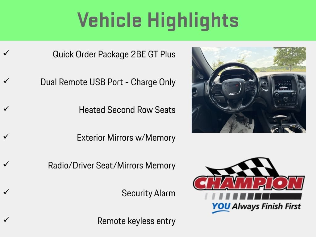 Used 2020 Dodge Durango GT AWD/4WD image 6