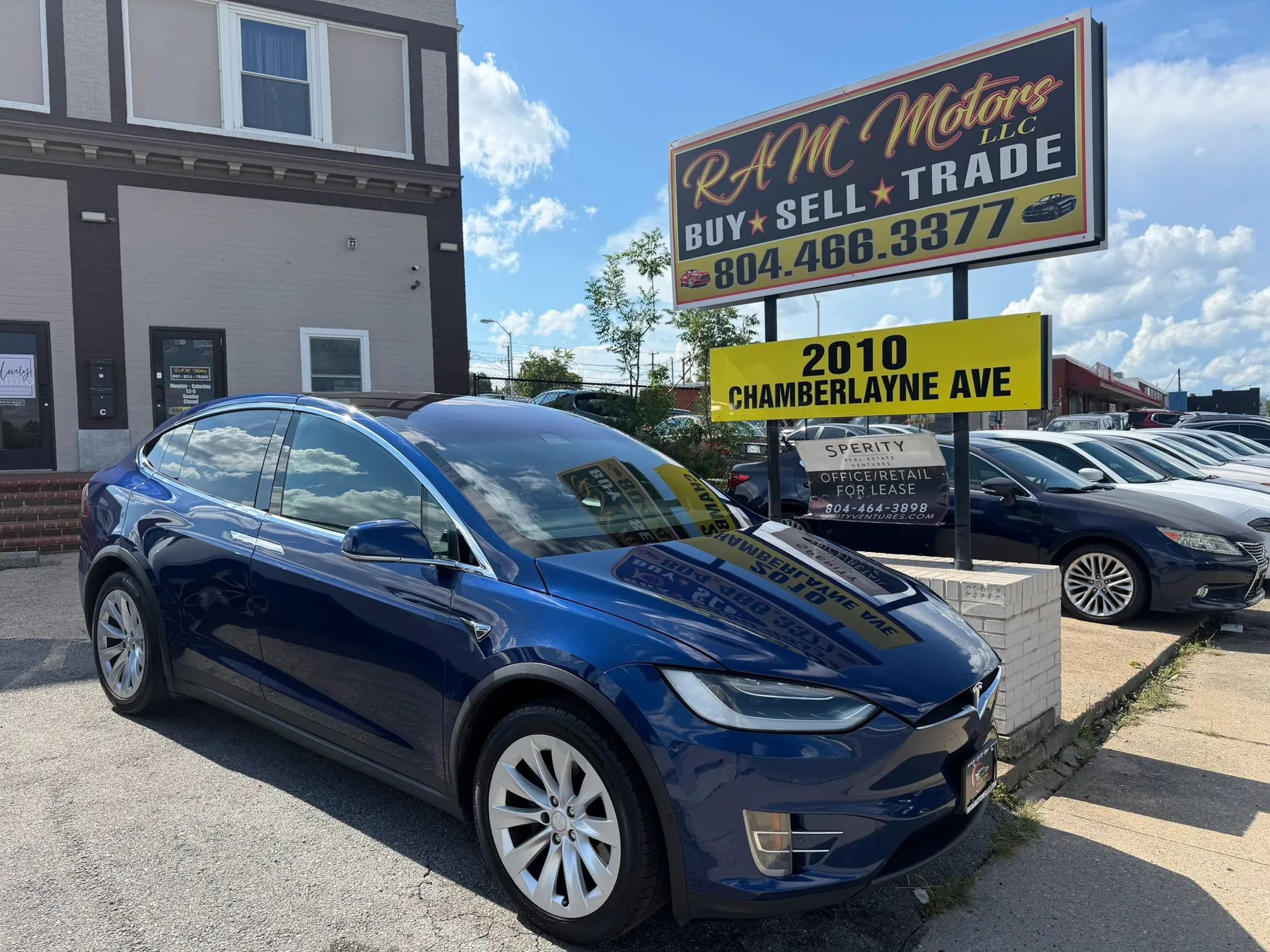 Used 2016 Tesla Model X 75D AWD/4WD image 1