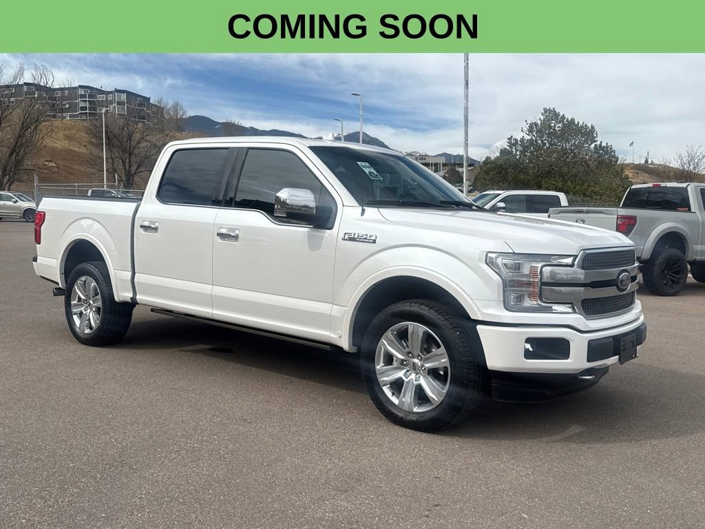 Certified 2019 Ford F150 Platinum w/ Equipment Group 701A Luxury