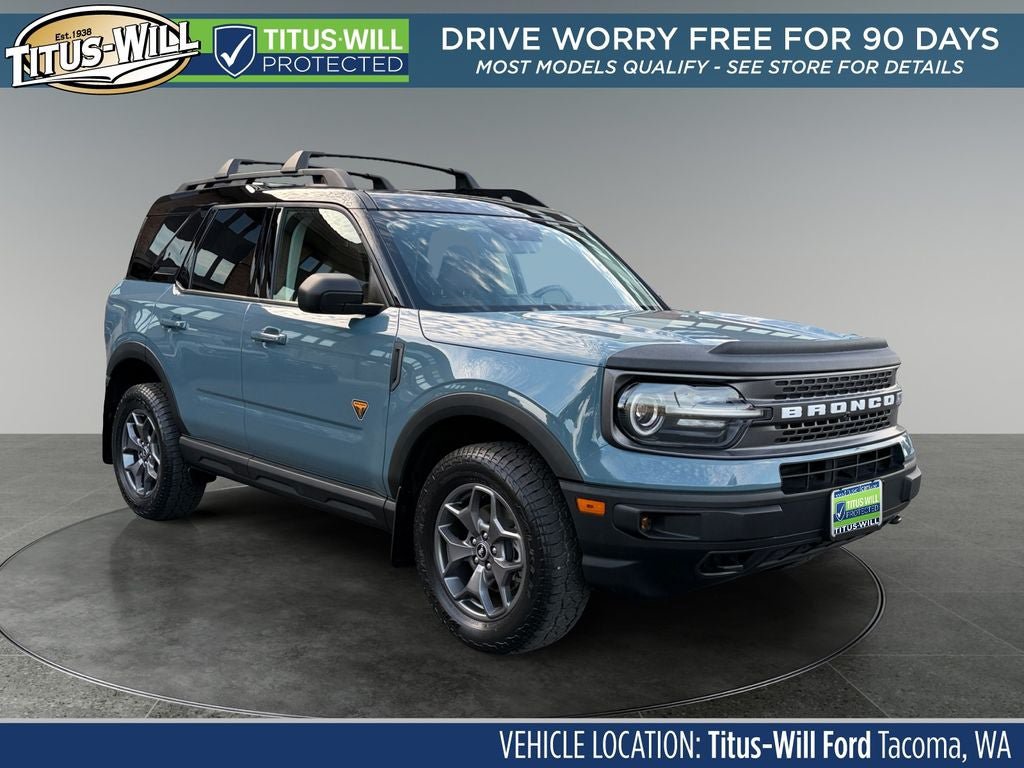 Used 2022 Ford Bronco Sport Badlands w/ Premium Package AWD/4WD video 1