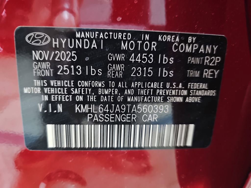 New 2026 Hyundai Sonata SEL FWD image 33