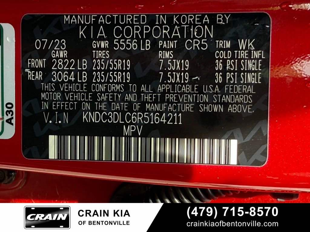 Certified 2024 Kia EV6 Wind AWD/4WD image 35
