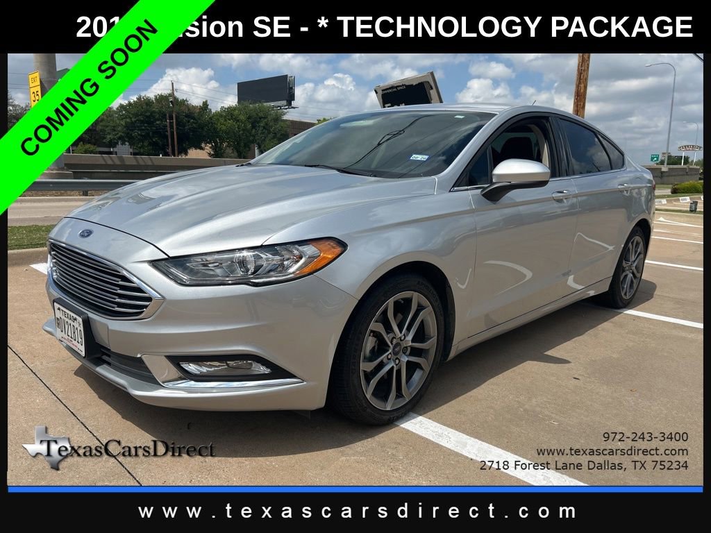 Used 2017 Ford Fusion SE w/ Equipment Group 201A FWD image 1