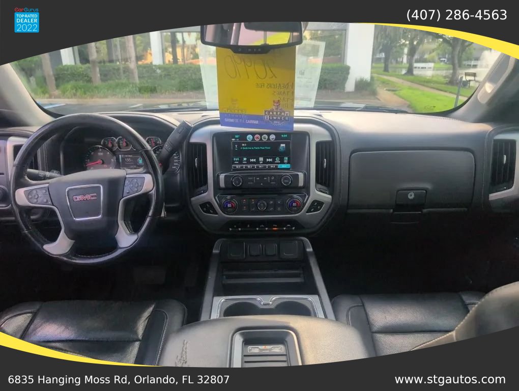 Used 2018 GMC Sierra 1500 SLT w/ Enhanced Driver Alert Package RWD image 17