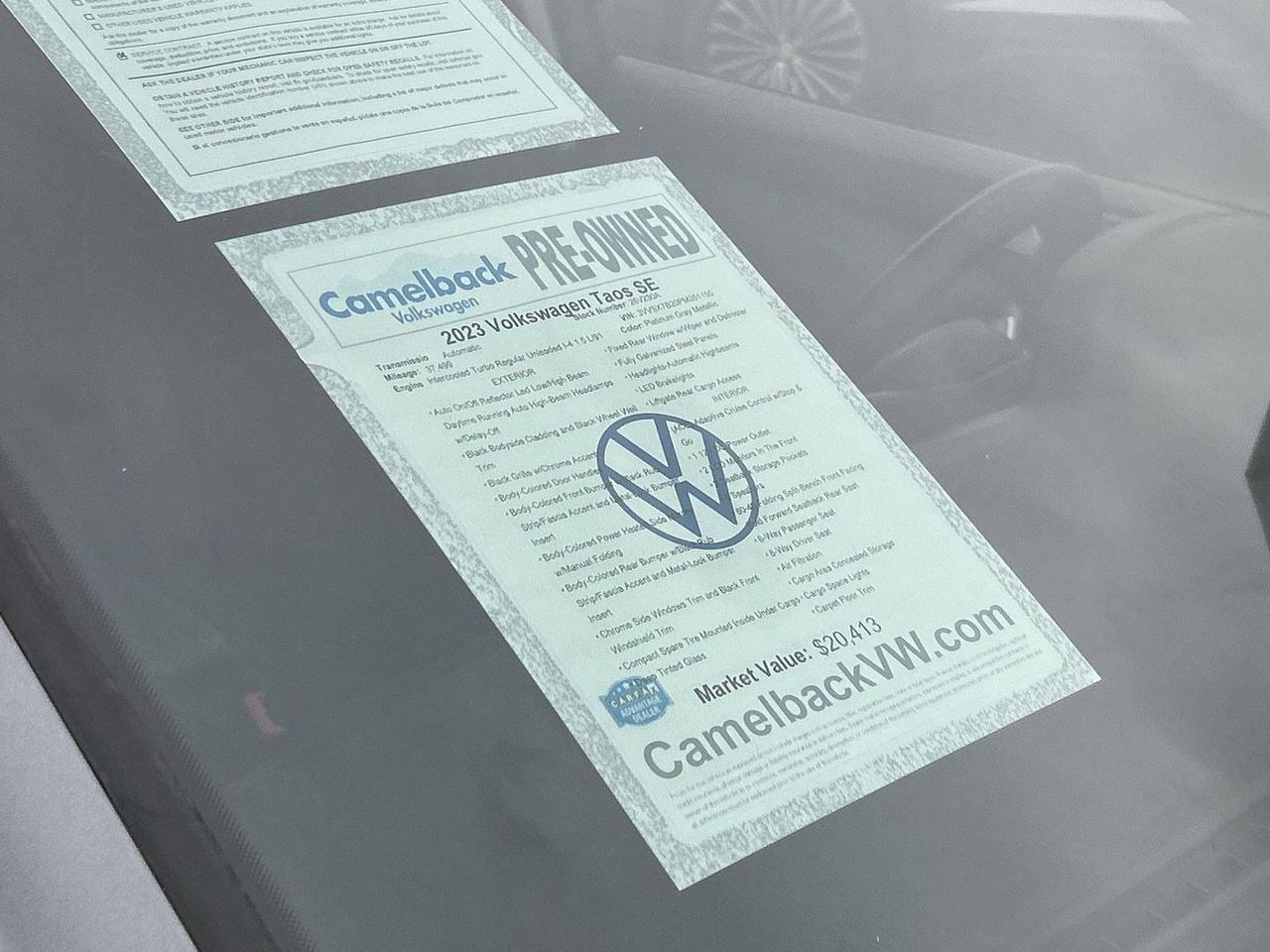 Used 2023 Volkswagen Taos SE image 28