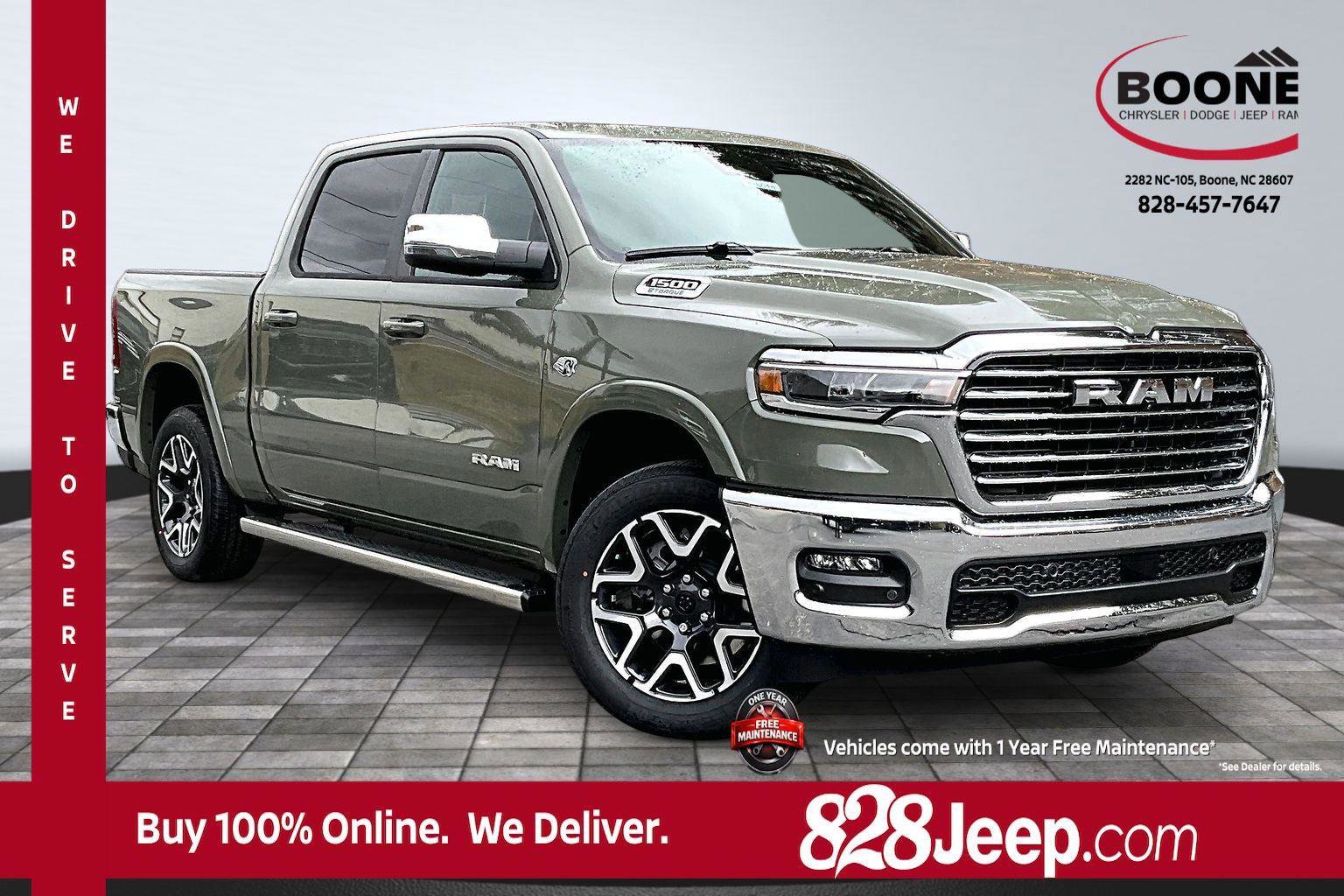 New 2026 RAM 1500 Laramie w/ Advanced Safety Group II