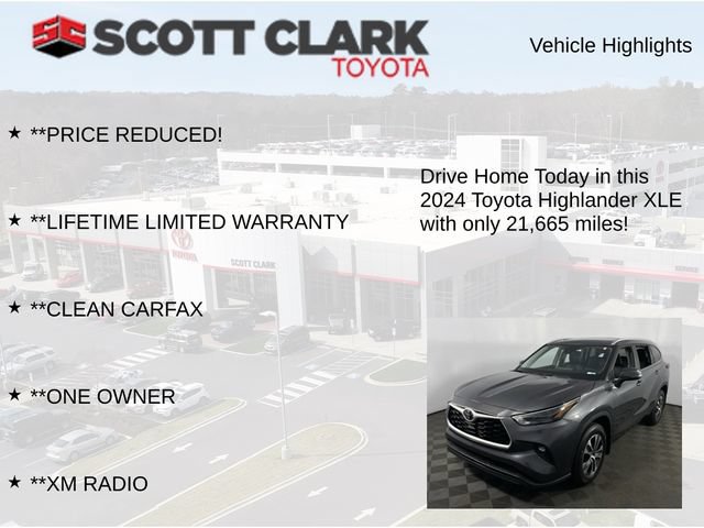 Used 2024 Toyota Highlander XLE FWD image 12