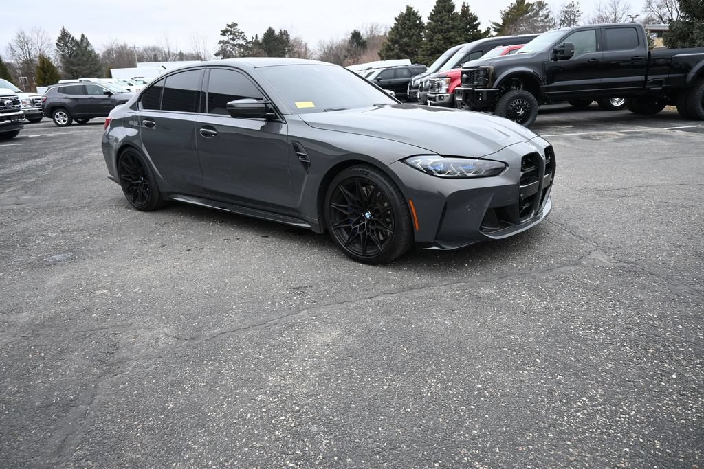 Used 2022 BMW M3 Competition w/ M Carbon Exterior Package AWD/4WD image 11