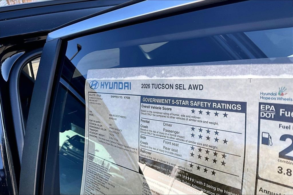 New 2026 Hyundai Tucson SEL image 14