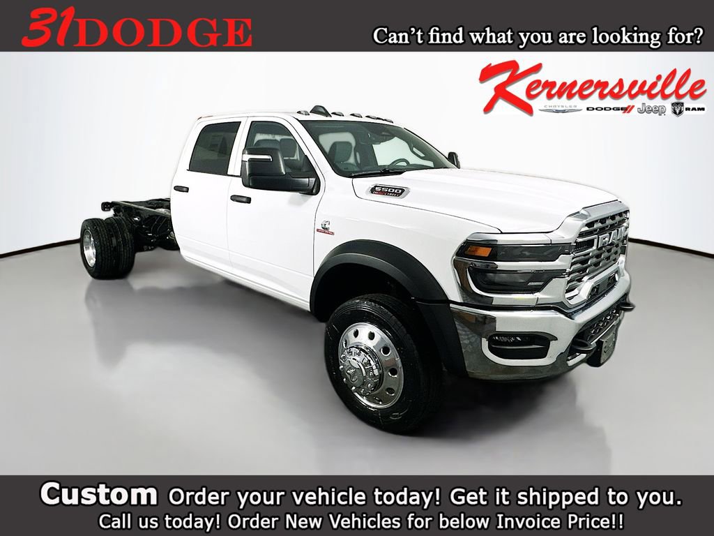 New 2026 RAM 5500 Tradesman w/ Chrome Appearance Group