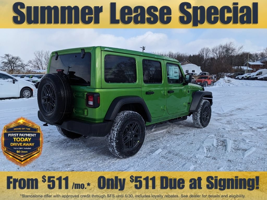 New 2026 Jeep Wrangler Unlimited Sport AWD/4WD image 8