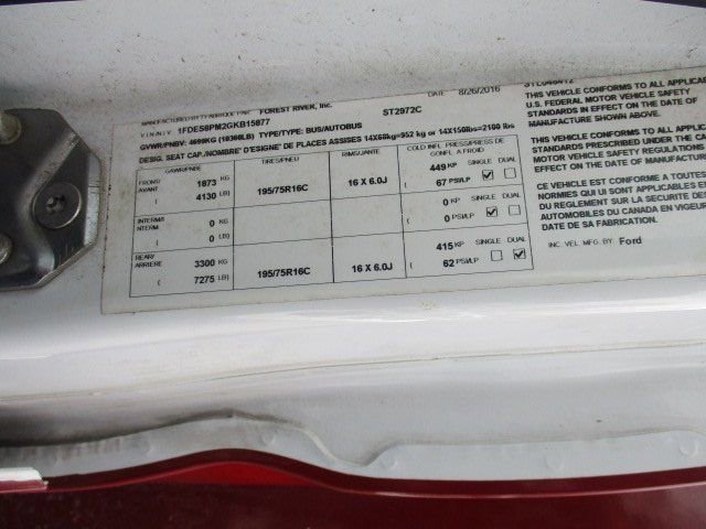 Used 2016 Ford Transit 350 156 DRW w/ Shuttle Bus Prep Package image 8