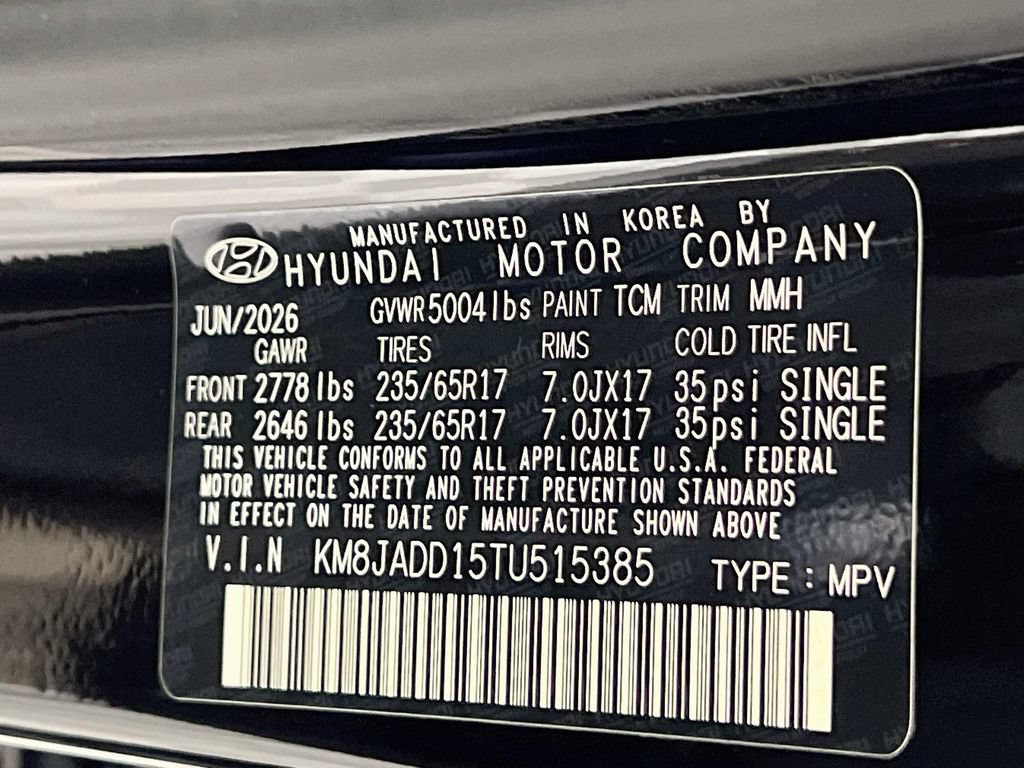 New 2026 Hyundai Tucson Blue SE AWD/4WD image 24