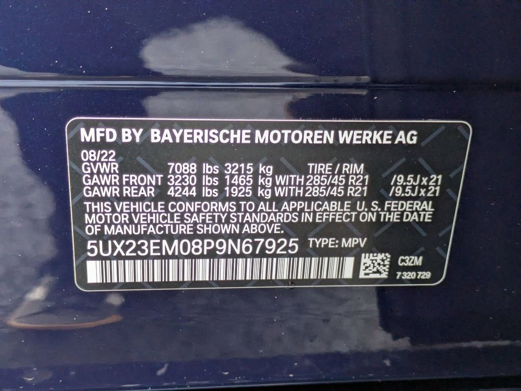 Used 2023 BMW X7 xDrive40i w/ Executive Package image 29