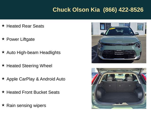 Certified 2023 Kia Niro Wind w/ Wind Preserve Package FWD image 10