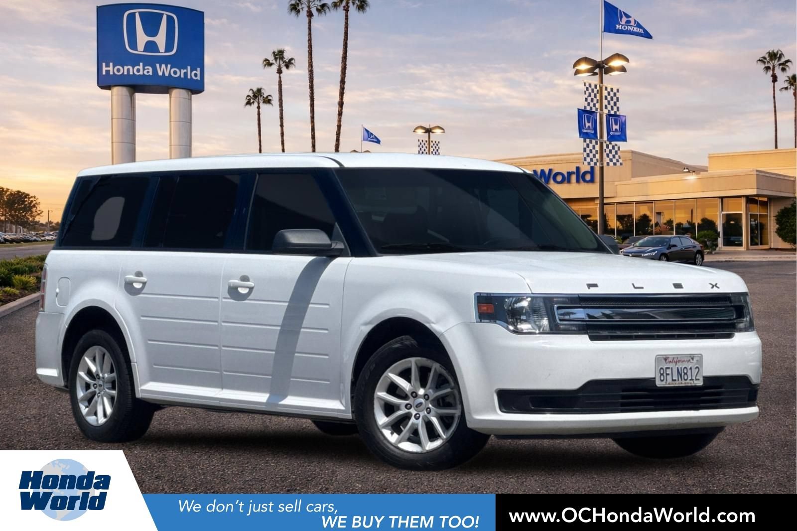 Used 2018 Ford Flex SE FWD image 1