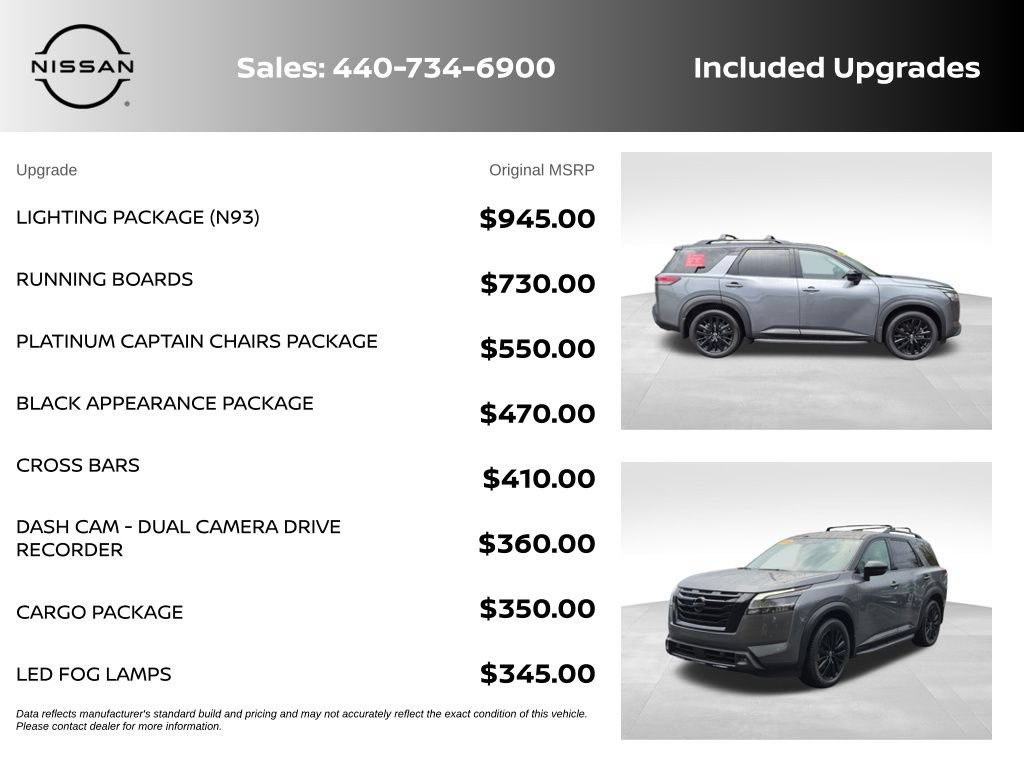 Certified 2024 Nissan Pathfinder Platinum w/ Lighting Package (N93) AWD/4WD image 8