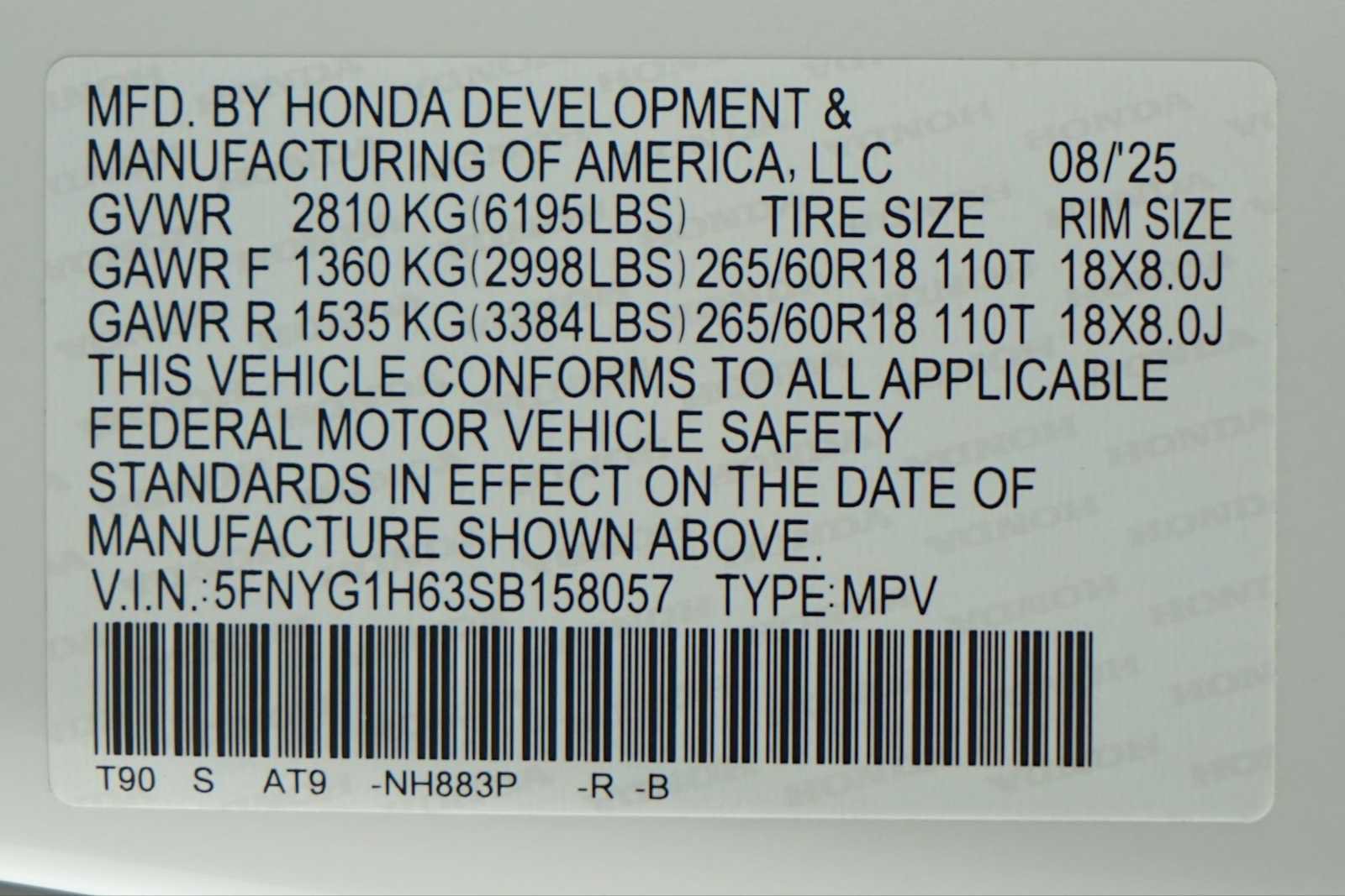 Used 2025 Honda Pilot TrailSport image 30